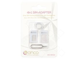 Adaptador Sim Anco com Porta-Cartões