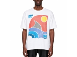 Rockinstone Jaws Movie Color White Adult T-shirt Size:xxl