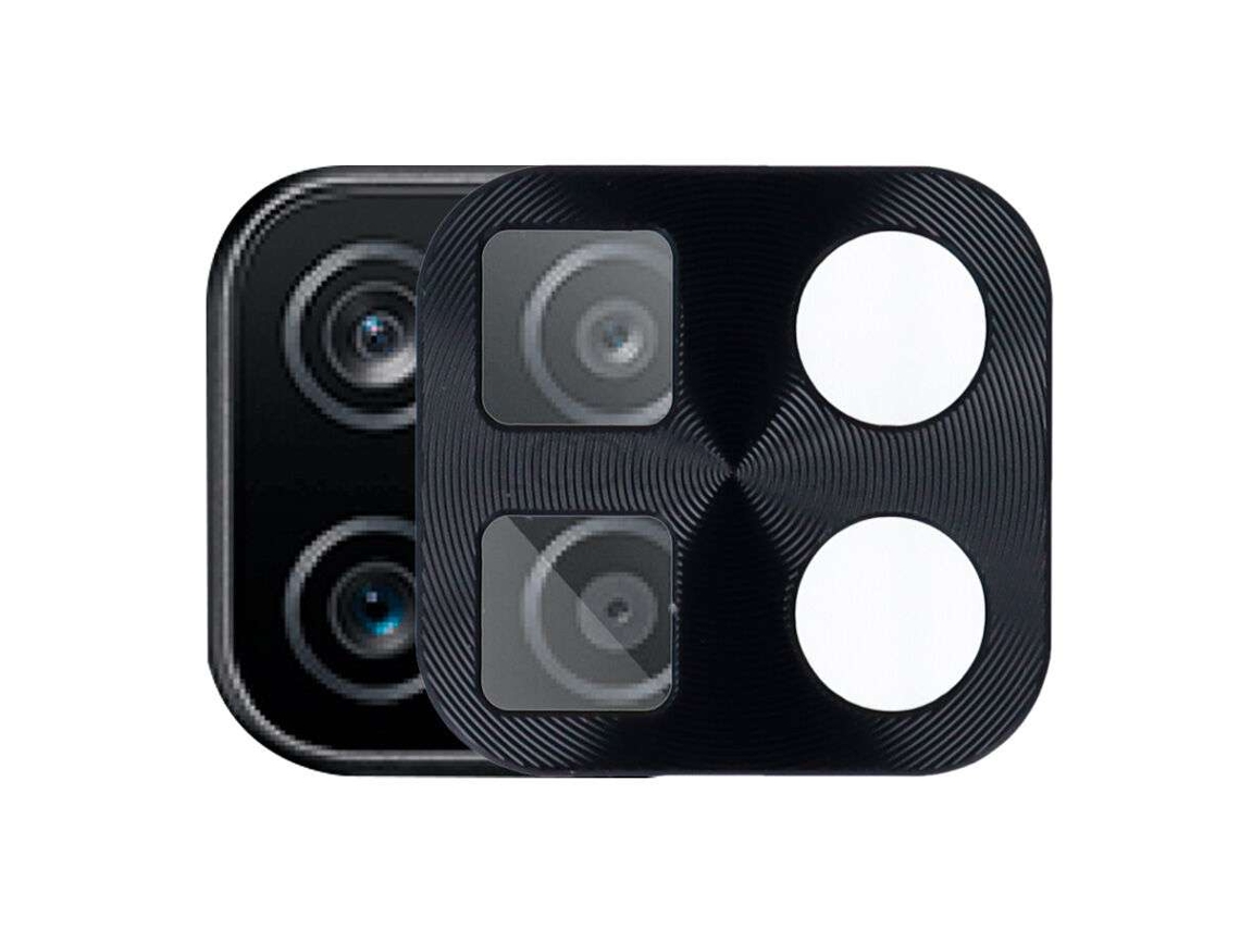 Protetor Cámara Metalizado Preto para Samsung Galaxy A12 LA CASA DE LAS CARCASAS