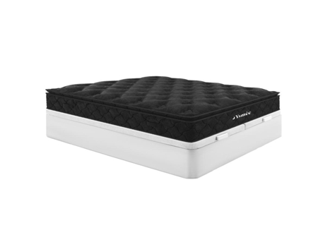 Sommier Cofre Dream YSMÉE Veludo Branco (180x200cm)