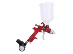 Laxiscreed Pistola De Areia Hvlp 600ml Para Automóveis Com Válvula De Pressão De Ar