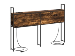 Conjunto 1 Cabeceira De Armazenamento Vidaxl Castanho Derivados De Madeira (98 Cm)