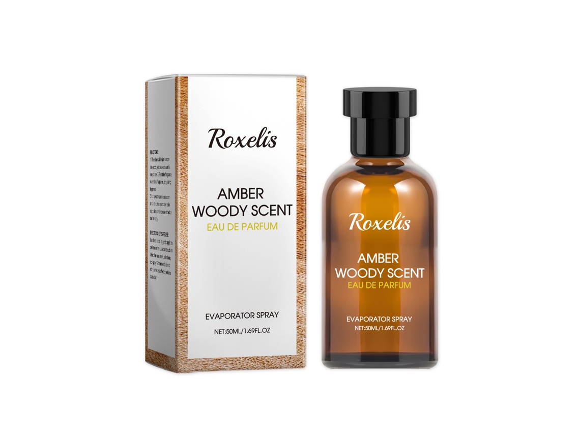 Óleo Essencial Roxelis Amber Wood de LAXISCREED com Notas Madeireiras e Aroma Elegante
