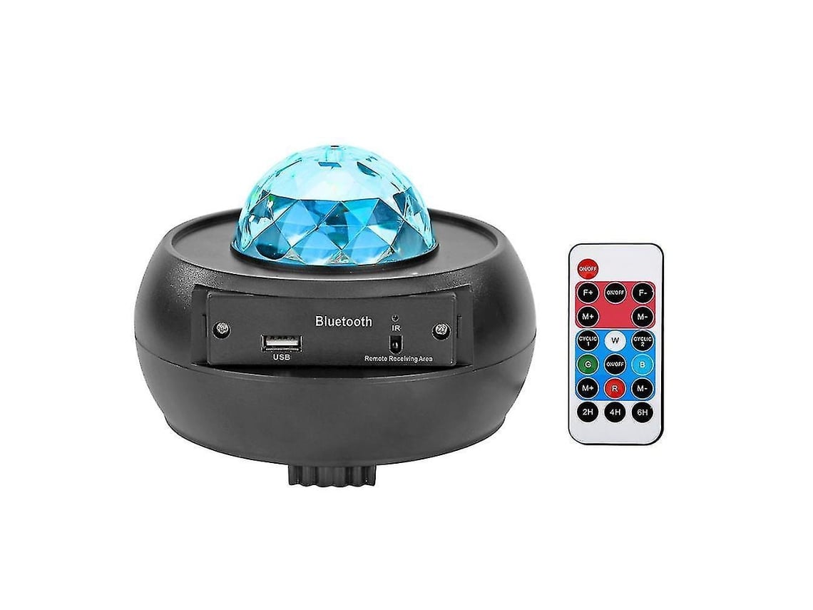 LED STAR Light Projector, BT Music Player, Galaxy Starry, lâmpada de onda oceânica noturna SLD