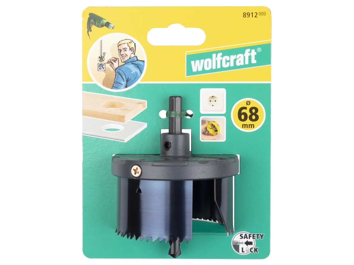 8912000 1 Sierra De Corona Standard Ø68 Mm Wolfcraft