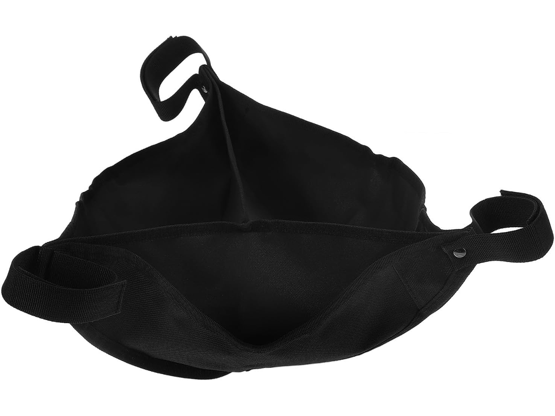 Tripé E Pacote De Pesos Para Câmera Em Nylon Preto, Resistente Ao Desgaste.