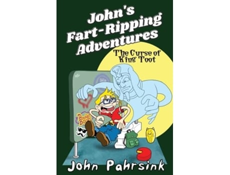 Livro The Curse of King Toot de John Pahrsink e Michael J Adams (Inglês)
