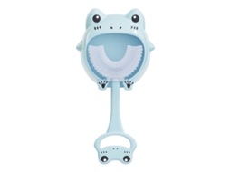 Escova Dental Infantil LAXISCREED U Forma Azul Sili