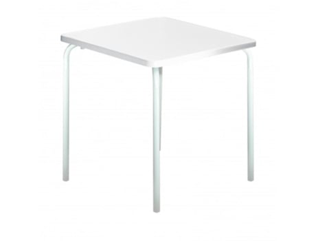Mesa apilable blanca 68x68cm r64b