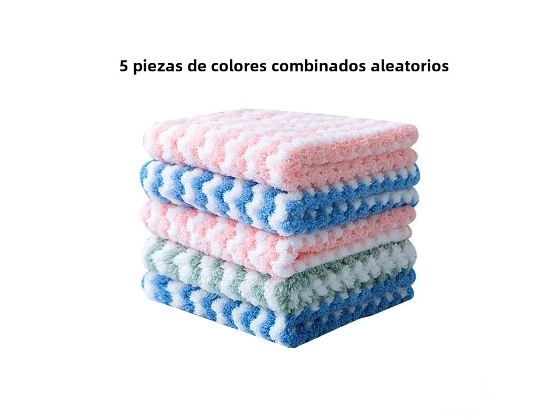 Esta Toalha de Microfibra Absorvente Não Absorve Líquidos e Pode Ser Usada como Pano de Prato. MDUG