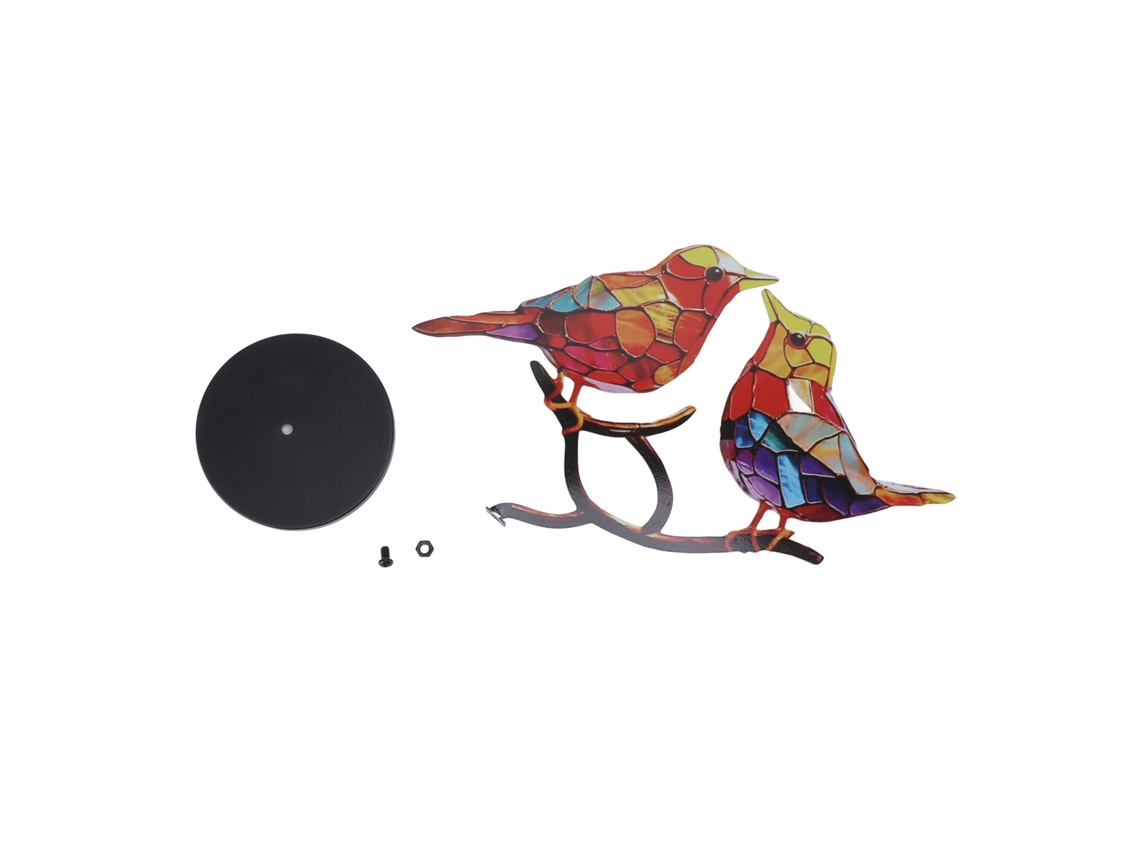 Adorno De Mesa Laxiscreed Pássaros Em Galho Para Decoração Elegante