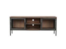 Suporte para TV em Madeira e Metal, 137x40x55cm ALEXANDRA HOUSE LIVING