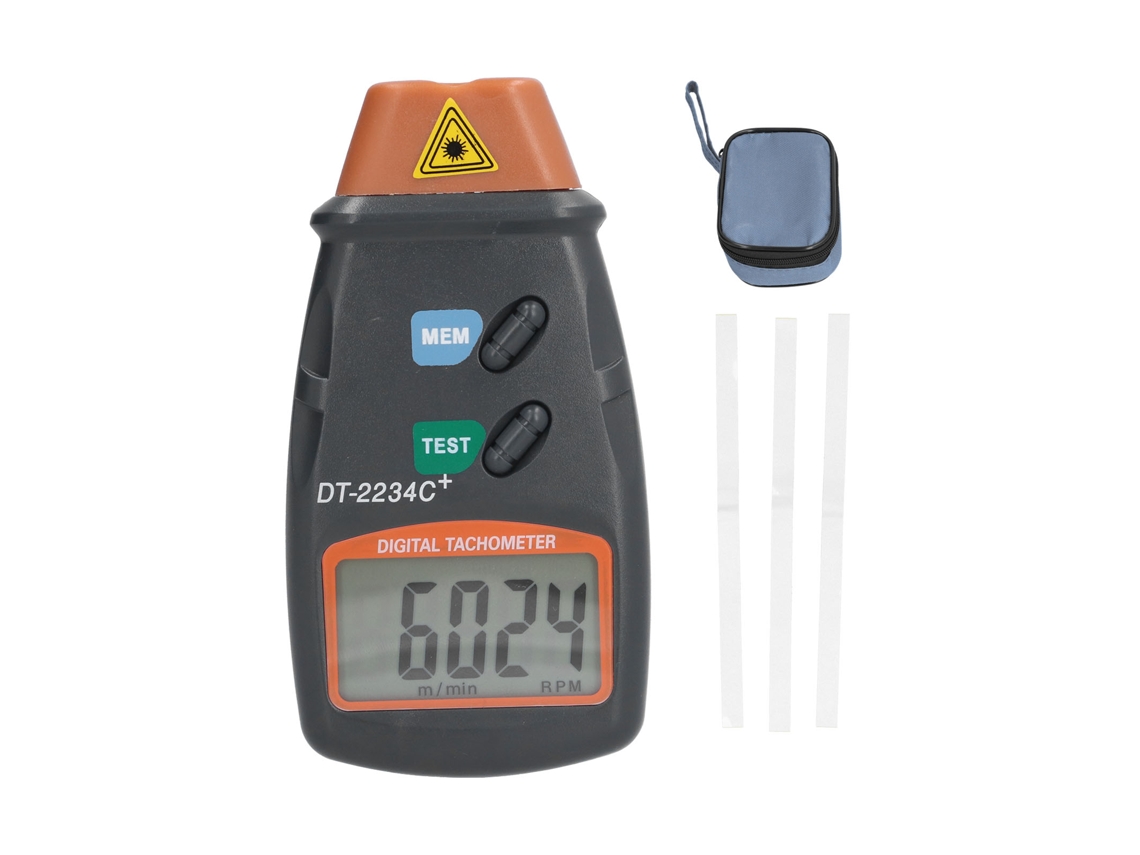 Tacômetro Laser Digital DT2234C+ Sem Contato Alta Precisão | S/MARCA