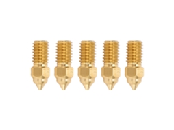 Peças Bico Extruder 3d De Latão M6 Para Impressora 3d End 5 S1 End 7 1.75mm 0.8mm