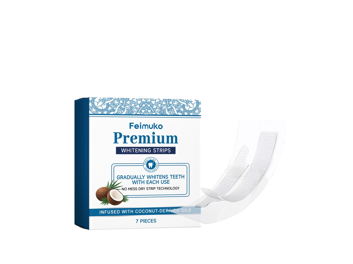 Fitas de Limpeza Dental LAXISCREED Feimuko para Manter Dentes Limpos e Saudáveis