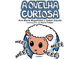 Livro A Ovelha Curiosa de Ana Maria Magalhães e Isabel Alçada (Português - Capa Dura)