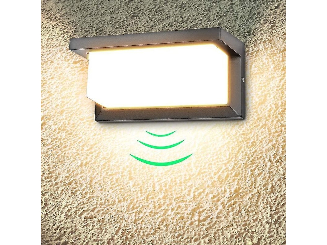 Luz De Parede Externa 18w, Ip65 À Prova D'água, 6000k Branco Frio, 1800lúmens, Led