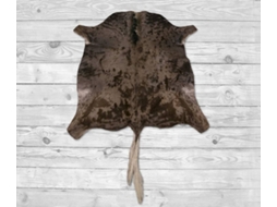Tapete ZERIMAR Pele de Gnus (Natural - 150x125 cm - Pele)