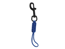 Cordão Para Mergulho Scuba De Aço Inoxidável 316 Com Gancho De Mola Manual Para Equipamentos Bcd Azul Royal