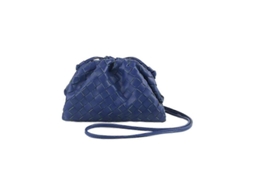 2026 bolsa de Couro Pu Tecida Satchel Cloud Mini Clutch com Fivela Magnética Automática
