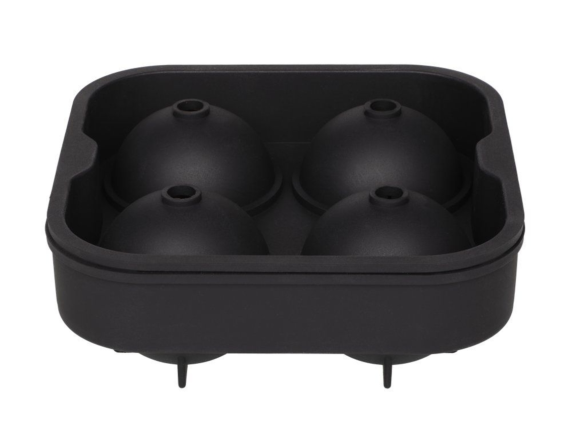 Molde De Silicone Para Bolas Gelo Maku Black