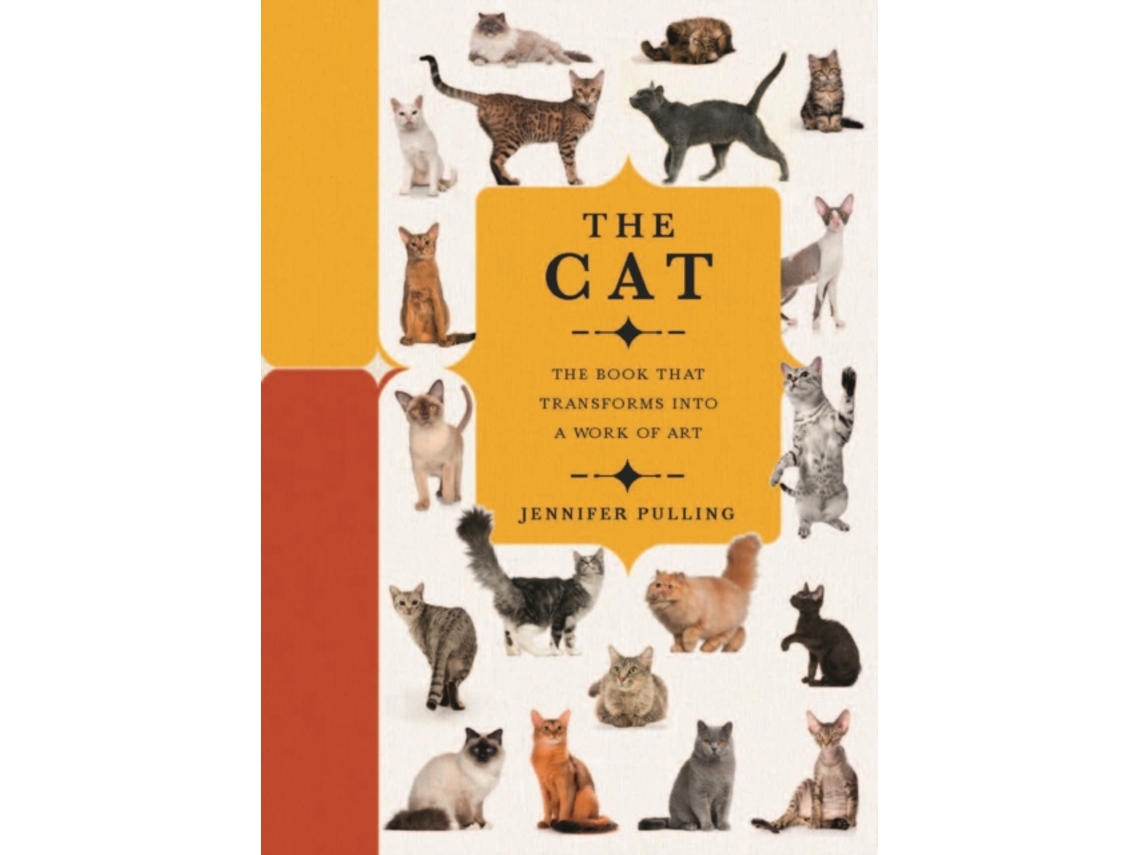 Livro Paperscapes The Cat de Jennifer Pulling (Inglês - Capa Dura)