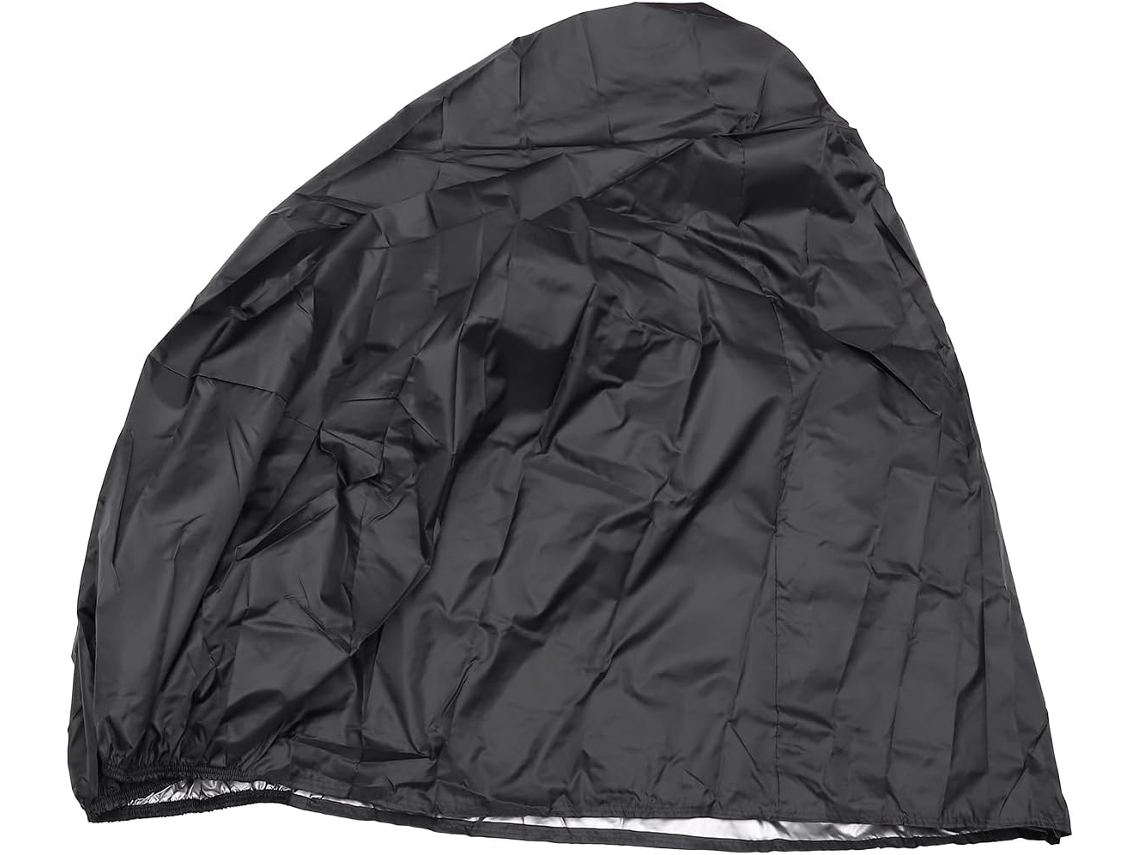 Capa Impermeável Preta Tamanho XL para Cortador de Grama, 210x120x115cm, em Poliéster Pvc Resistente Aos Raios Uv. SFUSHOS