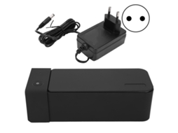 Máquina de Lavagem de Joias Mk186 Limpador Ultrassônico 50khz 600ml para Óculos Preto 15w Plugue Eu