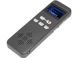 Semme Enregistreur Vocal Numérique Dois Microfones, Redução Ruído, Segurança Por Mot Passe Mais 90 Horas
