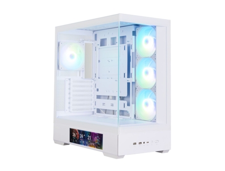 Caixa Semitorre Atx Zalman P40 Ds White (branco Midi Tower)