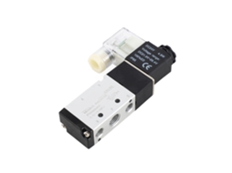 Válvula Solenoide Pneumática De Cinco Vias E Duas Posições Em Alumínio Duradouro - Laxiscreed