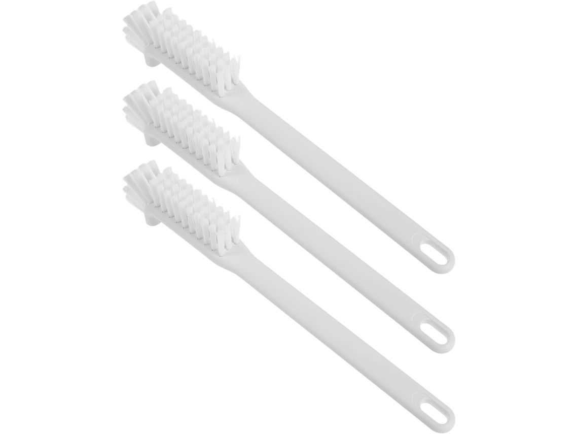 Conjunto De Escovas Limpeza Para Micro Ondas Solustre, 5 Peças, Plástico, Cabo Ergonômico E Cabeça Angular, Para Limpeza