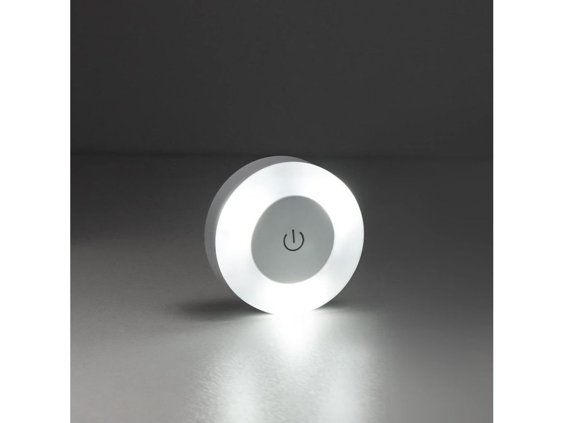 Luz de noite LINJOU, sem fio, recarregável, LED, branco quente