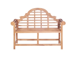 Maison Exclusive - Banco De Jardim 127x58,5x92,5 Cm Madeira De Teca Maciça