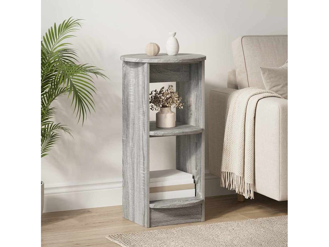 Vidaxl Armário Lateral Sonoma Cinza 40 X 40 X 75 Cm
