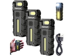 Lanterna De Trabalho Led Com Cabeça Giratória 180° – Feixe Duplo,