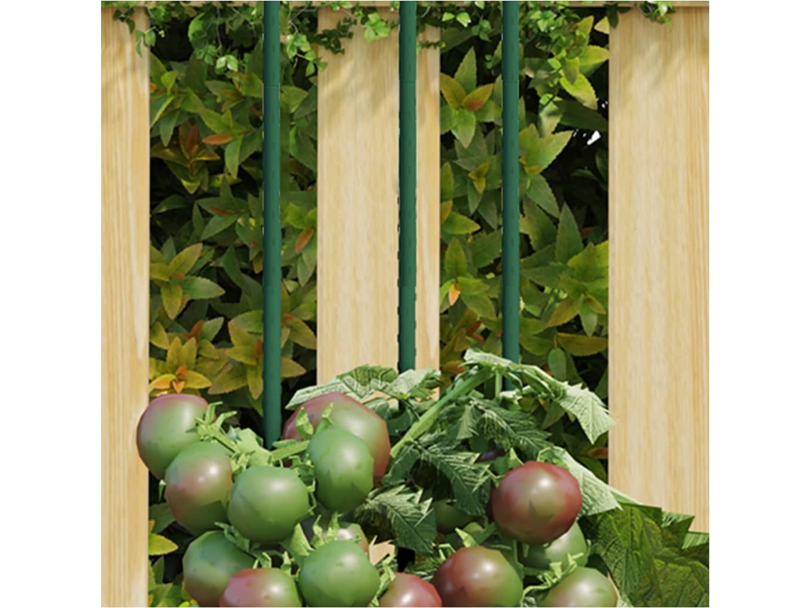 Vidaxl Estaca Para Plantas De Jardim 30 Pcs 90 Cm Aço