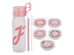 Copo De Ar Com Sabor 650ml Com Cápsulas De Sabor, Com Canudo, Para Uso Doméstico, Academia, Escritório E Viagens Em Pó