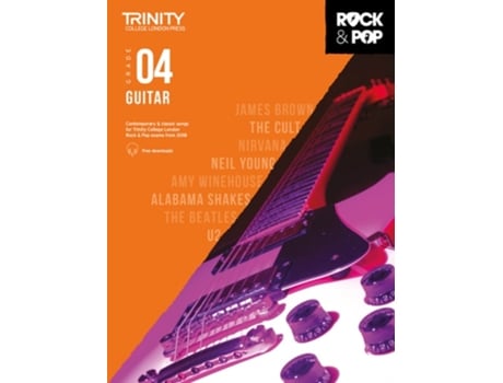 Livro Trinity College London Rock amp Pop 2018 Guitar Grade 4 de Hal Leonard Publishing Corporation (Inglês)