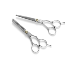 Tesouras De Cabeleireiro Tesouras De Cabelo E Tesouras De Desbaste Conjunto Completo Prata 15 Cm Brilvibera