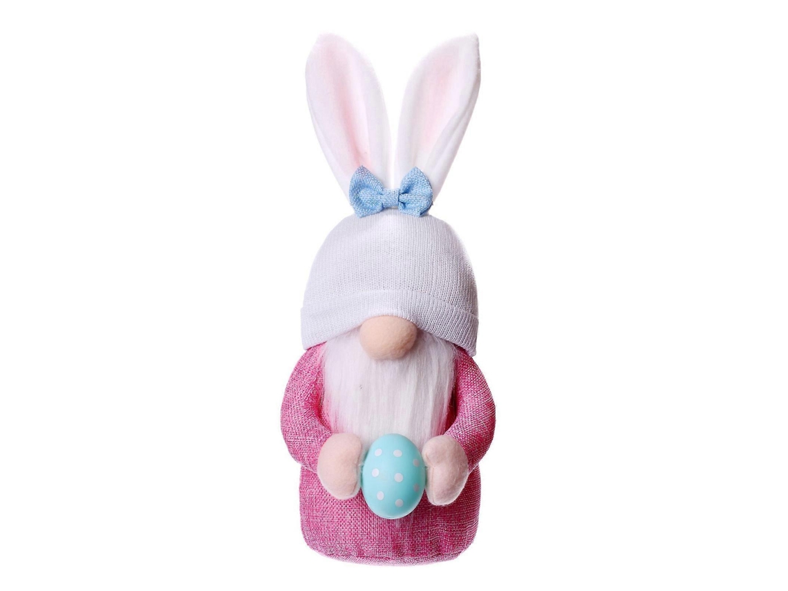 Gnomo De Páscoa Com Ovo, Coelhinho, Para Decoração E Presente