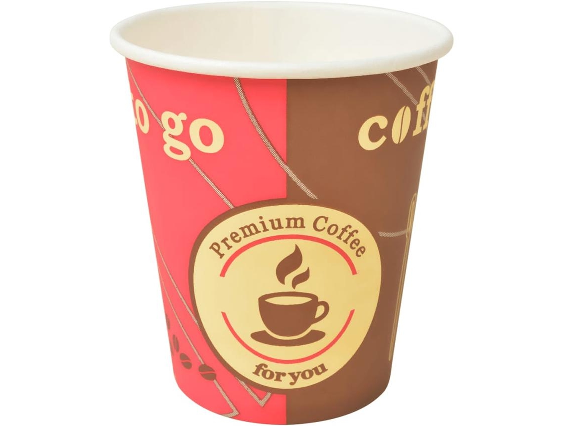 Disposable Coffee Cup, Disposable Coffee Cups Vidaxl Multicolor Papel (n/a)
