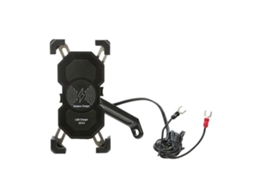 Suporte Para Celular Para Motocicleta, Carregador Sem Fio De Carregamento Rápido De 15 W
