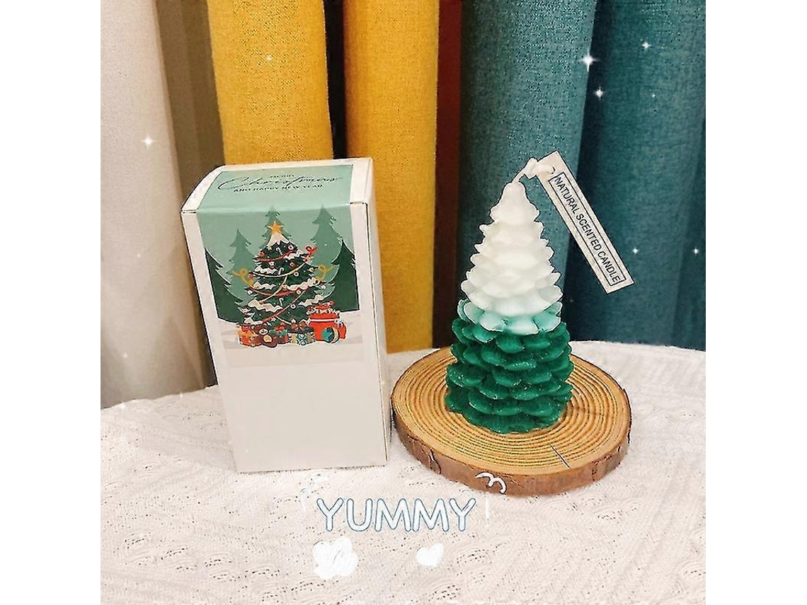 Velas Com Aroma De Natal Com Cera De Feijão, Enfeites Com Fotos E Decorações Para Árvores De Natal. Loja Olysi