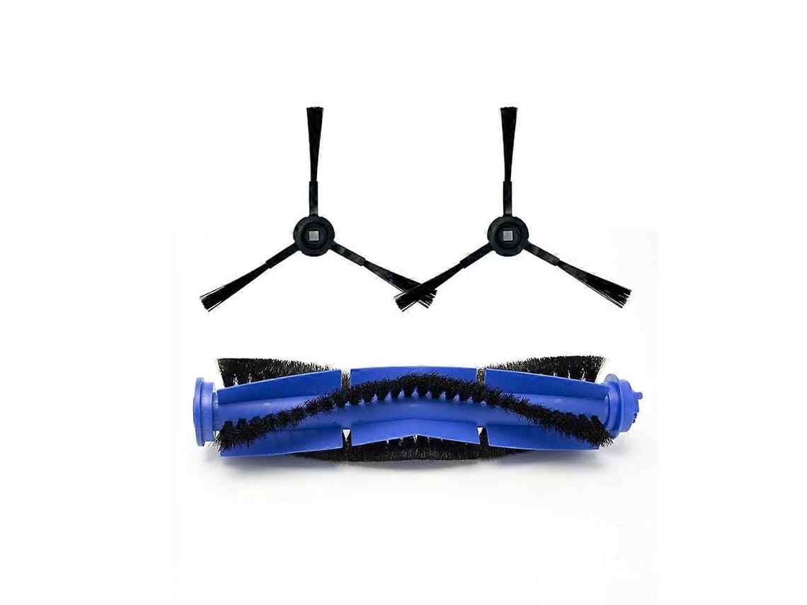 Conjunto De Escovas Laterais E Principal Para Aspirador Robô Airrobo T9 / Eufy L35+ - Peças De Reposição_glo