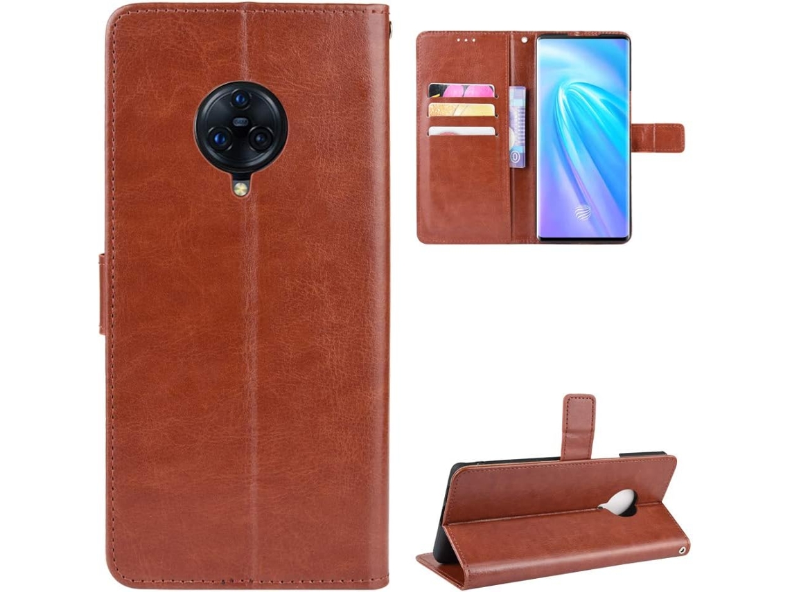 Capa Nex para Vivo Vivo Nex 3/3S 5G HONGWE. Pele Castanho