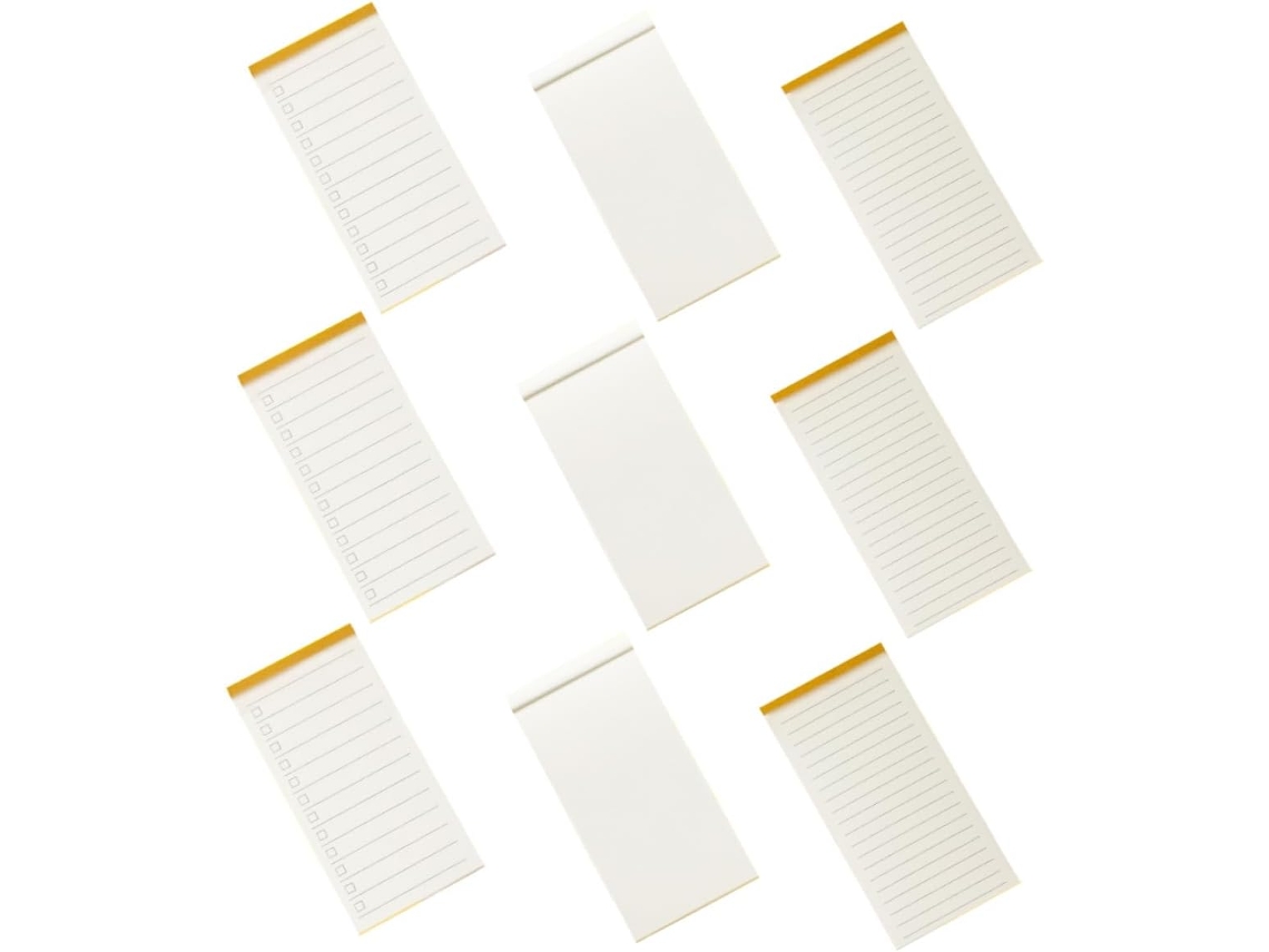 Bloco de notas destacável com 9 folhas, papel, planejador diário