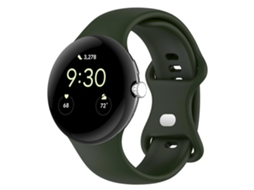 Pulseira De Silicone De Cor Sólida Para Google Pixel Watch 2