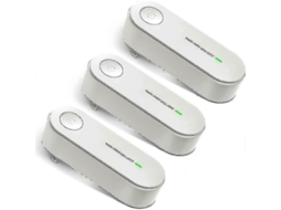 3 Pack Purificador de Ar Portátil Nova Line com Gerador de Íons Negativos Sem Filtro
