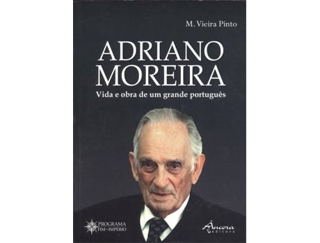 Livro Adriano Moreira: Vida E Obra De Um Grande Portugu?S de Pinto M. Vieirra